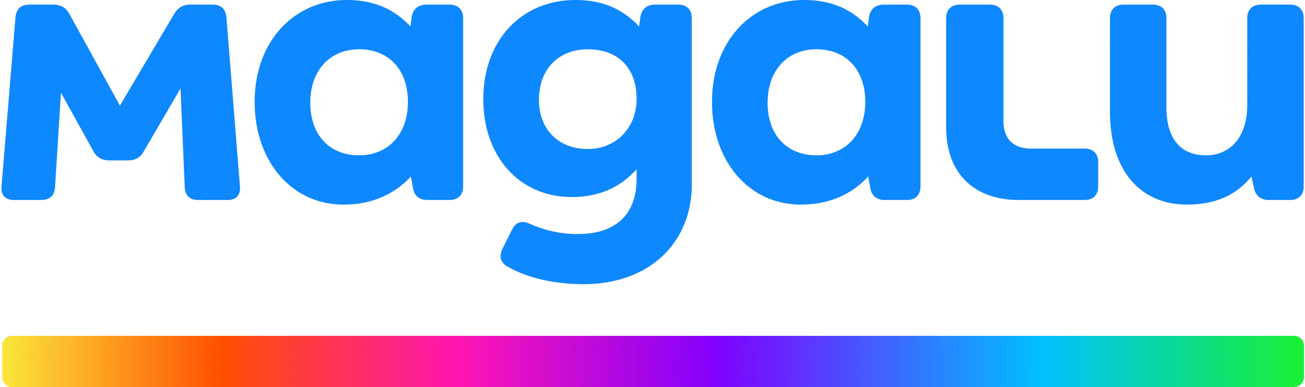 Magalu logo azul